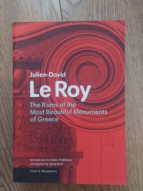 The Ruins Of The Most Beautiful Monuments Of Greece Book Antiquity